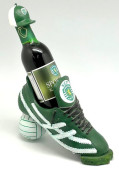 Chuteira Sporting C/garrafa de Vinho 37cm