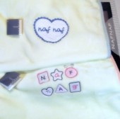 Cobertor bebé Naf Naf varias cores
