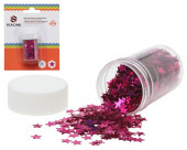 Confettis Estrelas Rosa 7g