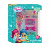 Conj. 8 acessórios de cabelo de Shimmer e Shine