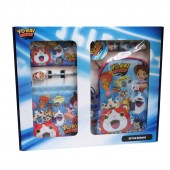 Conj Papelaria Yo Kai Watch