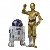 Conjunto 2 figuras C-3PO e R2-D2 Star Wars
