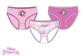 Conjunto 3 Cuecas Ariel Princesas Disney