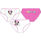 Conjunto 3 Cuecas Minnie Dots