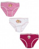 Conjunto 3 Cuecas slips menina Patrulha Pata