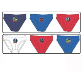 Conjunto 3 Cuecas Slips Menino Avengers Marvel Sortido