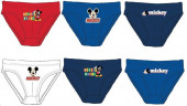 Conjunto 3 Cuecas Slips Menino Mickey Sortido