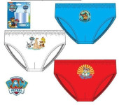 Conjunto 3 Cuecas Slips Menino Patrulha Pata Beach