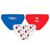 Conjunto 3 Cuecas Slips Menino Spiderman Power