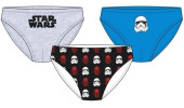 Conjunto 3 Cuecas Slips Menino Star Wars Stormtrooper