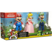 Conjunto 3 Figuras Super Mario Bros