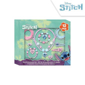 Conjunto Acessórios Cabelo Stitch 12 peças