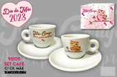 Conjunto Café Dia da Mãe Coruja