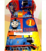 Conjunto comboio thomas cama de grades