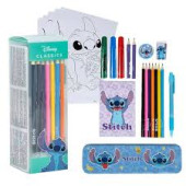 Conjunto de papelaria Stitch