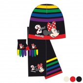 Conjunto Disney Gorro + Cachecol + Luvas Minnie