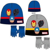 Conjunto Gorro e Luvas Avengers Block Sortido