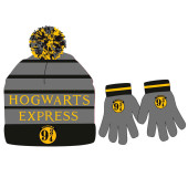 Conjunto Gorro e Luvas Harry Potter Hogwarts Express