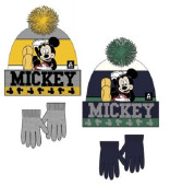 Conjunto Gorro e Luvas Mickey Disney Sortido