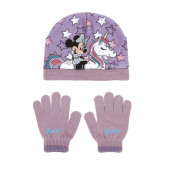 Conjunto Gorro e Luvas Minnie Unicórnio