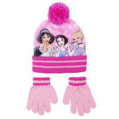 Conjunto Gorro e Luvas Princesas Disney