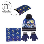 Conjunto Gorro, Gola e Luvas Batman