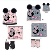 Conjunto Gorro, Gola e Luvas Minnie Party Time Sortido