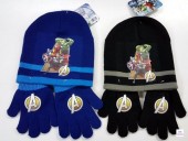 Conjunto gorro + luvas Mágicas Avengers