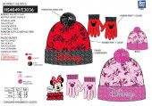 Conjunto Gorro + Luvas Minnie