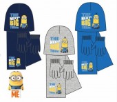 Conjunto Gorro+Cachecol+Luvas Minions