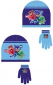 Conjunto Inverno gorro e luvas de Pj Masks