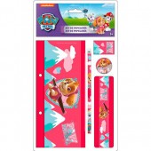 Conjunto Papelaria Patrulha Pata Skye 5pz Pack 12 un