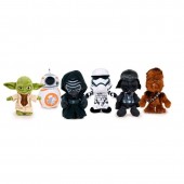 Conjunto Peluches Star Wars Sortidos 29cm