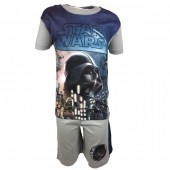 Conjunto Praia Star Wars - Azul e Cinza