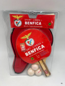 Conjunto Raquete Ping Pong C/bolsa Benfica Conjunto Raquete Ping Pong C/bolsa Benfica