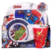 Conjunto Refeição Avengers Marvel