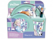 Conjunto Refeição Microondas 5 peças Frozen 2