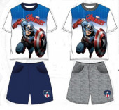 Conjunto Verão Avengers Capitão América Sortido