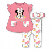 Conjunto Verão Bebé Minnie Floral