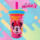 Copo com palhinha Anti Queda - Minnie Disney