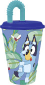 Copo com Palhinha Bluey 430ml
