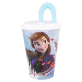 Copo com Palhinha Frozen 2 Disney 430ml