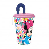 Copo com Palhinha Minnie Feel Good 430ml