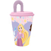 Copo com Palhinha Princesas Disney True 430ml