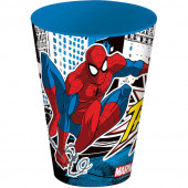 Copo Plástico Spiderman Streets 430ml