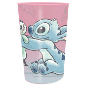 Copo Plástico Stitch Ohana 250ml