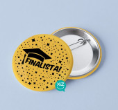 Crachá Finalista - Amarelo