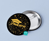 Crachá Finalista - Preto