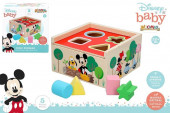 Cubos Formas Madeira Mickey e Minnie Disney Baby