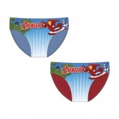Cueca banho Marvel Avengers Red Blue